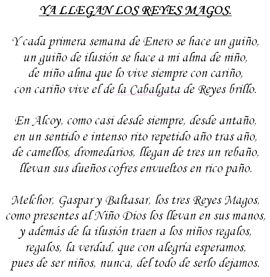 Ya llegan los Reyes Magos 1